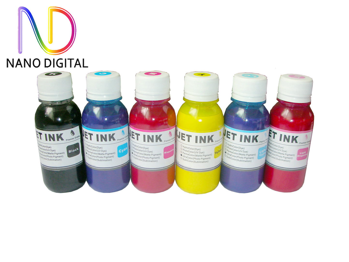 6 X 100ml Pigment Ink for Epson Printers