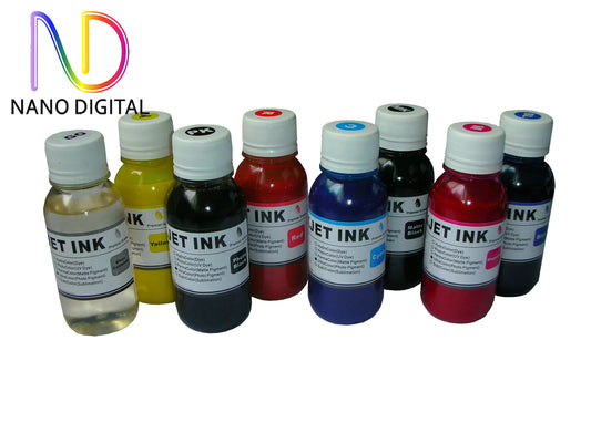 8 X 100ml Pigment Ink for Epson T054 Stylus Photo R800 R1800