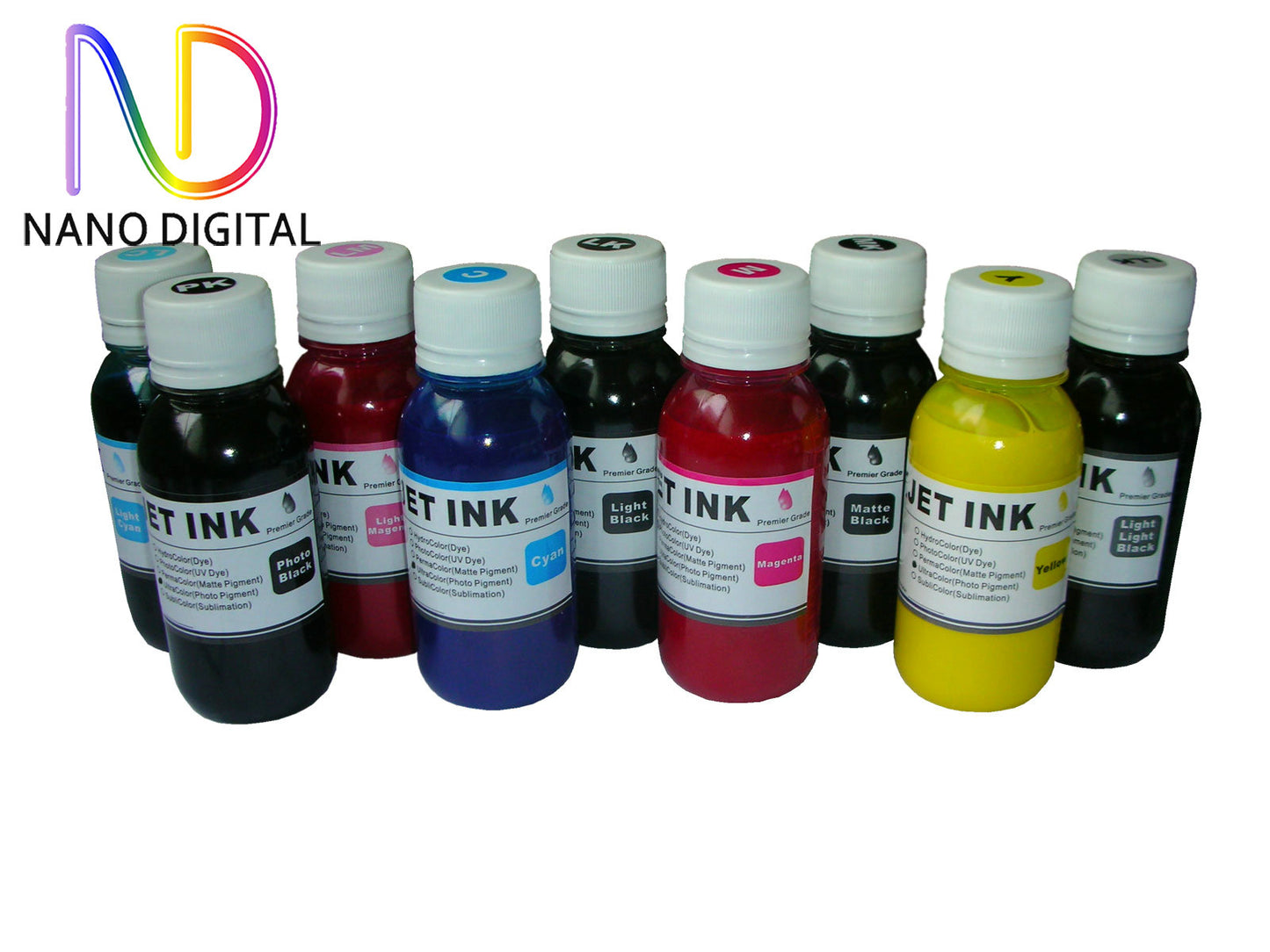 9 X 100ml Pigment Ink for Epson T059 T096 T157 Stylus Photo R2400 R2880 R3000