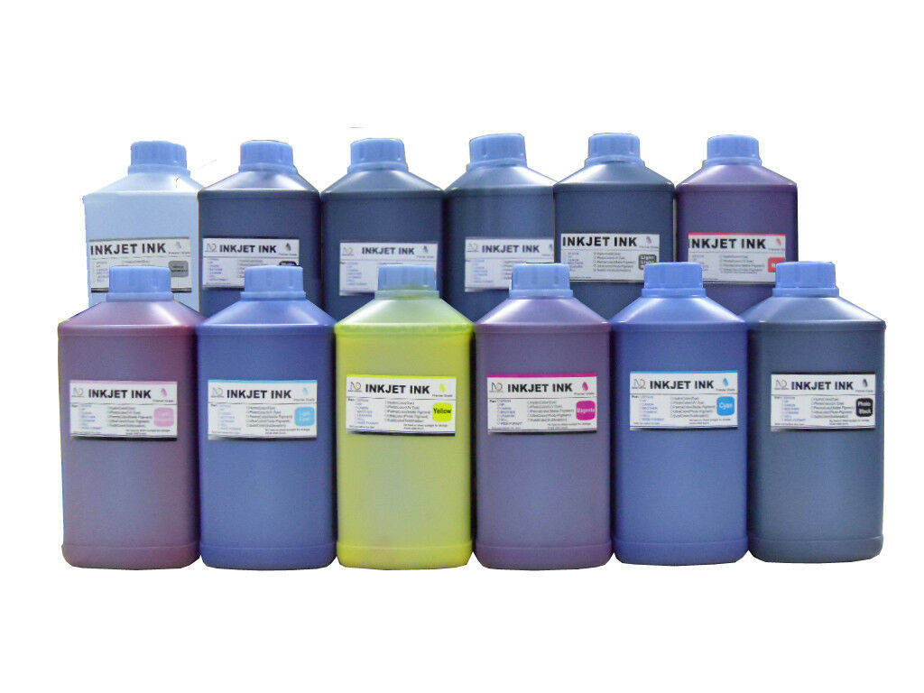 12 X 1000ml Pigment Ink for HP Designjet Z3100/Z3100ps