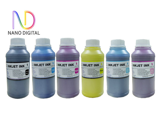 6 X 250ml Pigment Ink for Epson Printers