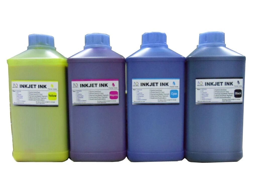 4X1000ml Pigment Ink for Canon MegaTank PFI-050 GI-25 GI-26 GI-16 Ink Bottle printers