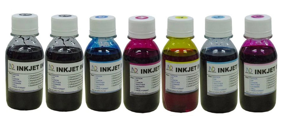 7 X 100ml Refill Ink for Canon BCI-3e