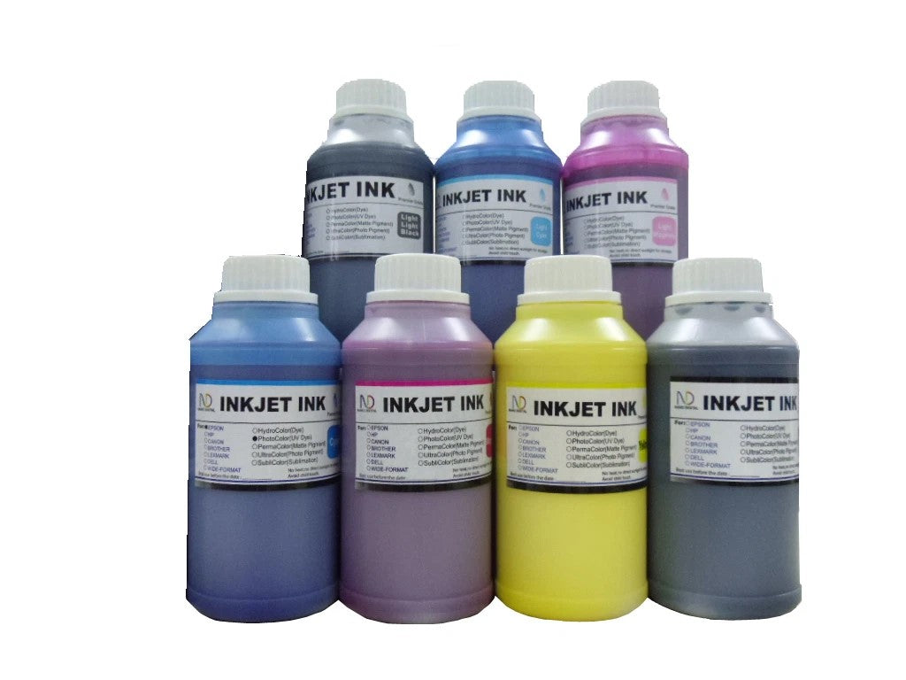 7 X 250ml Refill Ink for Canon BCI-3e