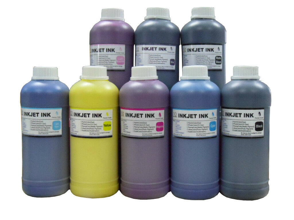 8 X 500ml Pigment PFI Ink for Canon imagePROGRAF iPF Printers