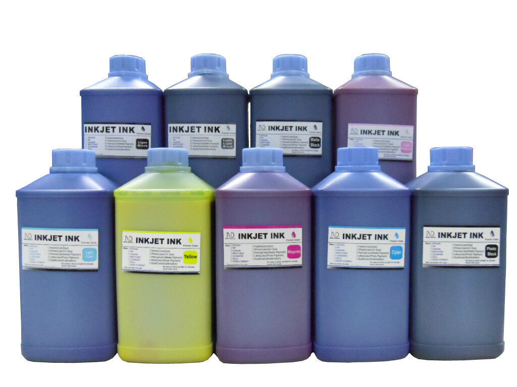 9X1000ml Dye Ink for Epson T059 T096 T157 Stylus Photo R2400 R2880 R3000