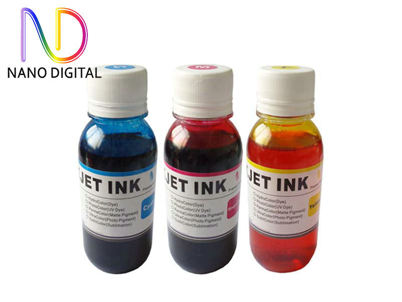 3 X 100ml Dye Tri-Color Ink for HP Printers