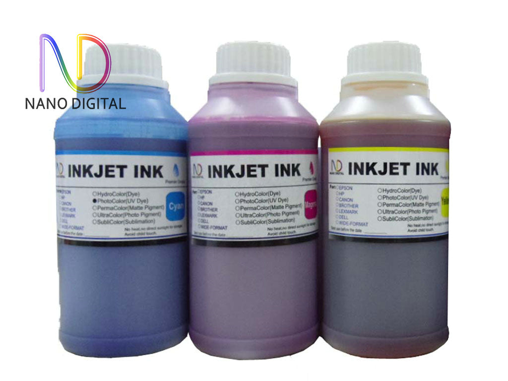 3 X 250ml Dye Tri-Color Ink for HP Printers