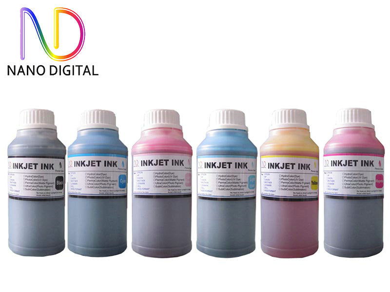 6 X 250ml Dye Ink for HP Printers