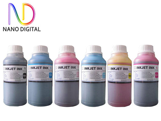 6 X 250ml Dye Ink for HP Printers