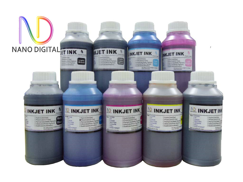 9 X 250ml Dye Ink for Epson T096 T059 T157