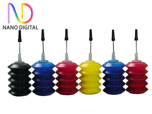 6 X 30ml Pigment Ink for Epson Printers