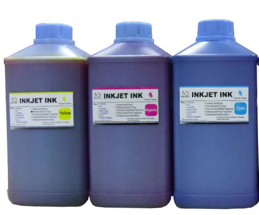3 X 1000ml Dye Tri-Color Ink for Brother Printers