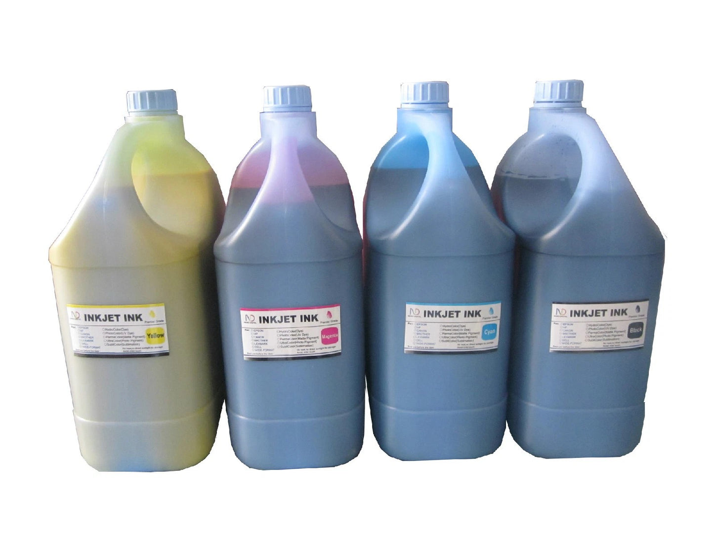 4X4000ml (4Liter Gallon) Pigment Ink for Canon MegaTank PFI-050 GI-25 GI-26 GI-16 Ink Bottle printers