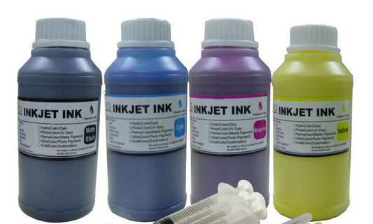 4X250ml Pigment Ink for Canon MegaTank PFI-050 GI-25 GI-26 GI-16 Ink Bottle printers