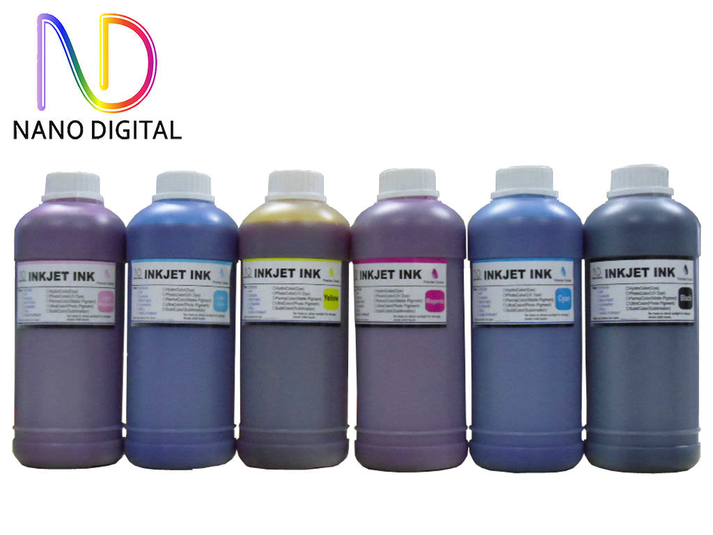 6 X 500ml Dye Ink for Epson Printers