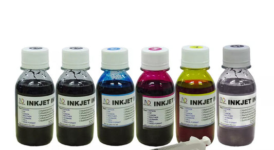 6 X 100ml Refill Ink for Canon PGI-230 CLI-231 PIXMA TS8820 & PGI-250 CLI-251 PIXMA iP8720 MG6320/7120/7520, PGI-225 CLI-226 PIXMA MG6120/6220/8120/8120B/8220, PGI-270 CLI-271 PIXMA MG7720 TS8020/9020 printers