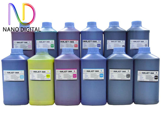 12 X 1000ml Pigment PFI Ink for Canon imagePROGRAF Printers