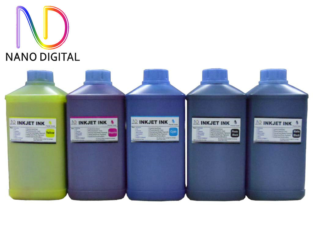 5 X 1000ml Pigment Ink for Epson SureColor T3000/T5000/T7000