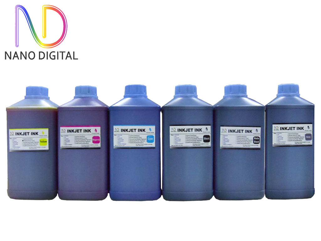 6 X 1000ml Inkjet Ink for HP Designjet T1100/T1120 – Nanodigital Ink