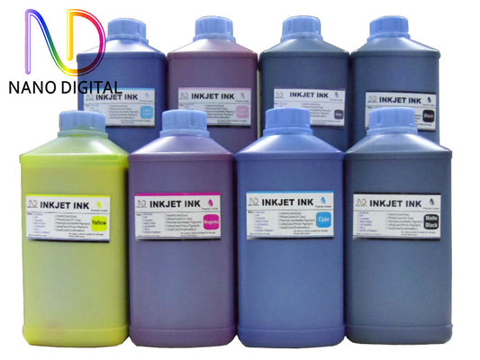 8 X 1000ml Pigment PFI Ink for Canon imagePROGRAF Printers