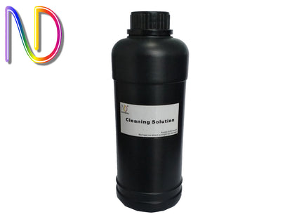 500ml UV Curable Inkjet Ink 6 Single Color & Printhead Cleaner choices