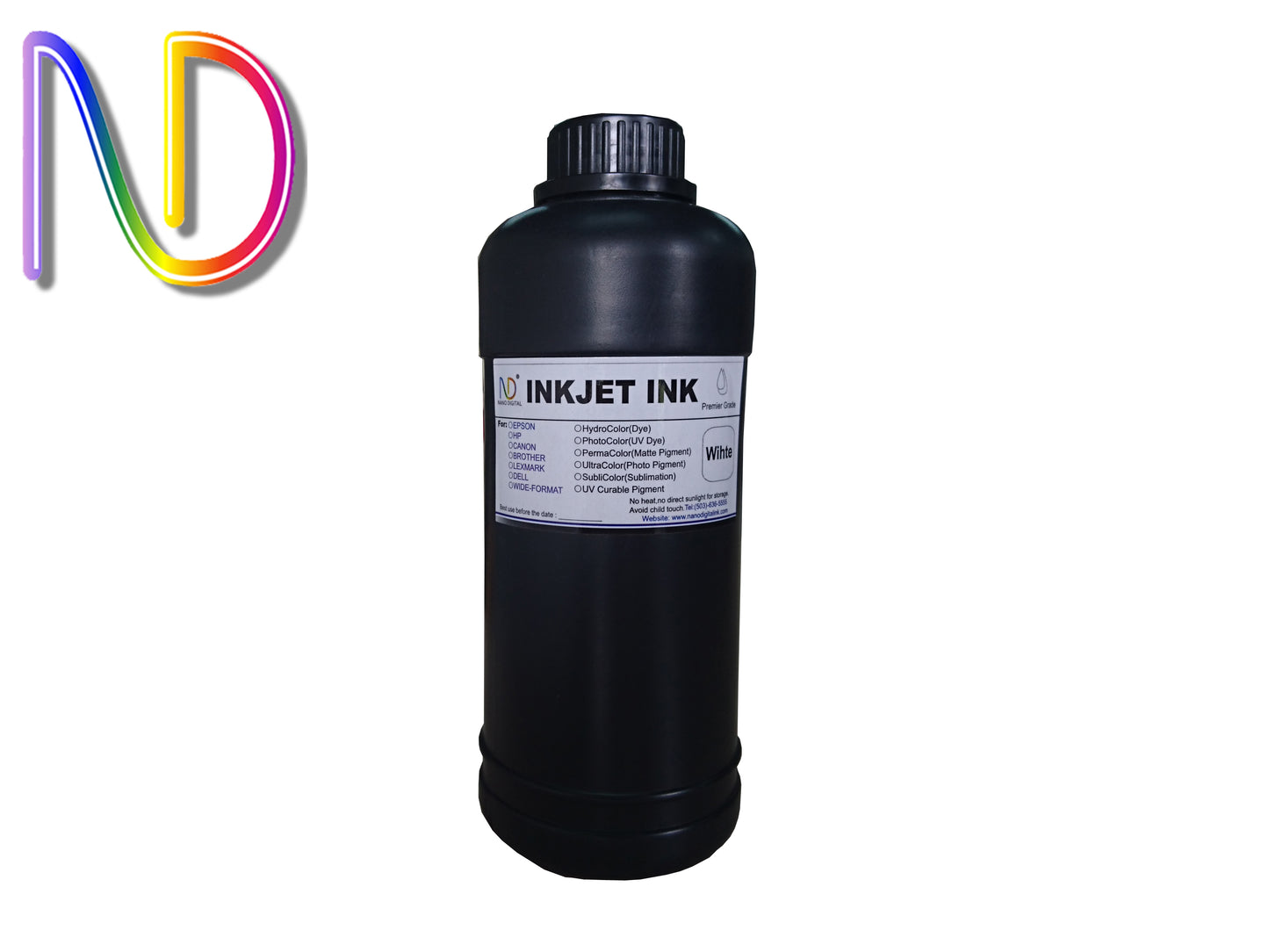 500ml Premium UV Curable ink, 5 color options